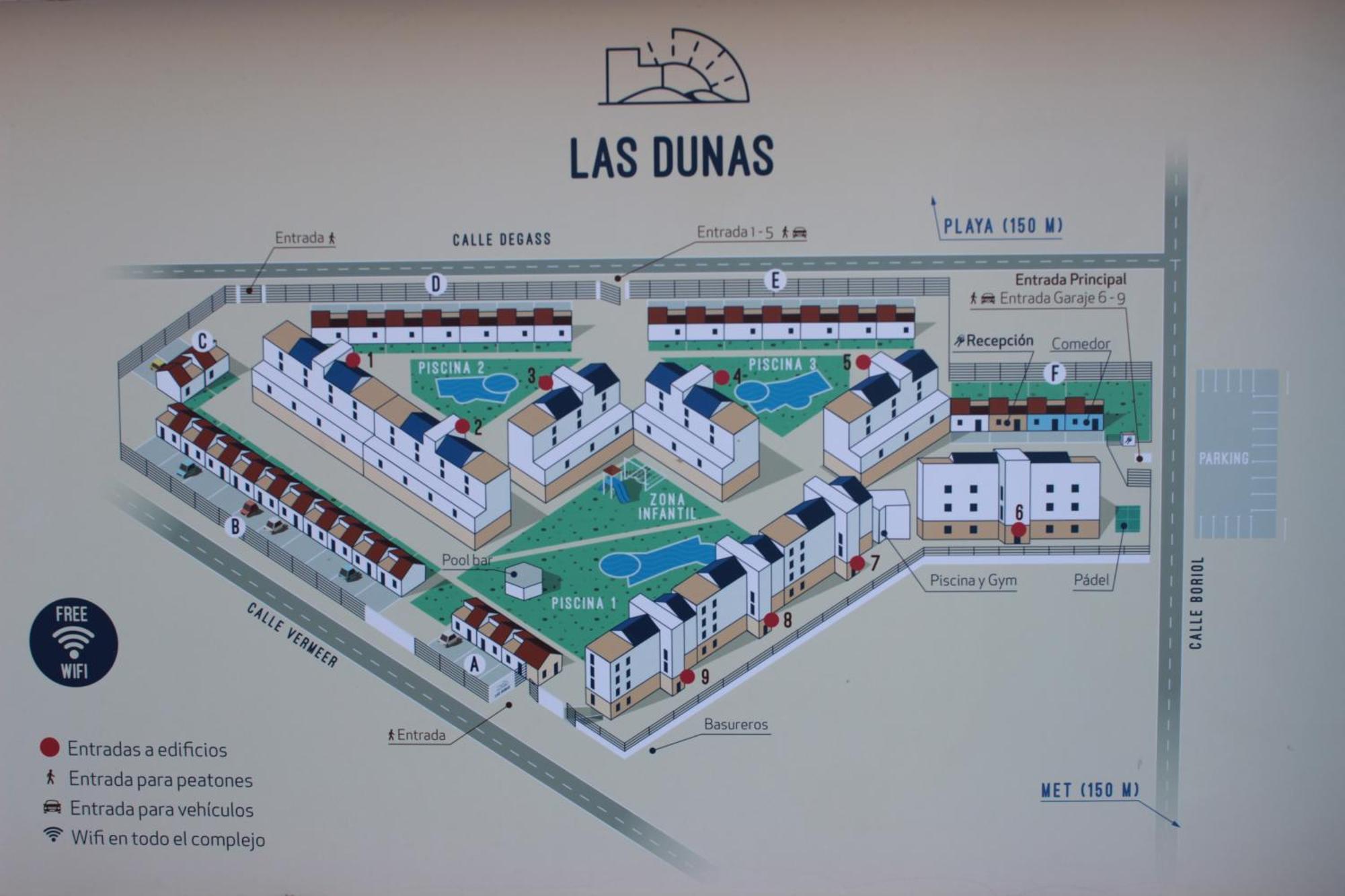 M515 Apartamento Las Dunas Oliva Nova Kültér fotó